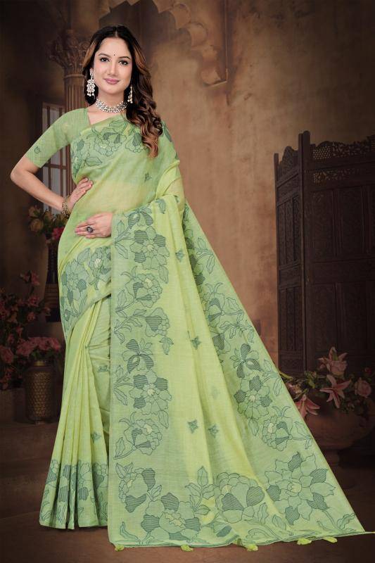 Tulsi WEC-1002 cotton Designer sarees wholesale